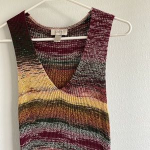 Loft multi-color tunic
